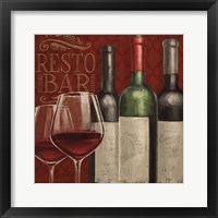 Bistro Paris IV Framed Print