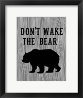 Framed Don't Wake the Bear