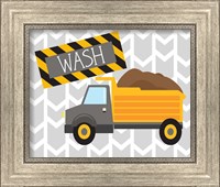 Framed 'Construction Wash' border=