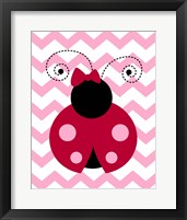 Framed 'Ladybug Chevron' border=