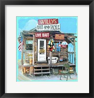 Framed Willys Bait & Tackle