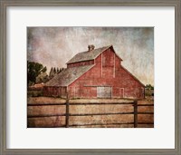 Framed York Road Barn