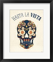 Framed 'La Vida Loca V' border=