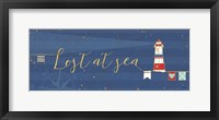 Underlined Nautical V Framed Print