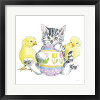 Easter Kitties V Framed Print