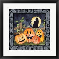 Haunting Halloween Night I Framed Print