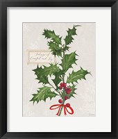 Joyful Tidings VI Framed Print