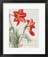 Joyful Tidings I Framed Print