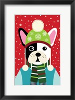 Framed Winter Pet I