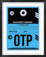 Framed OTP Bucharest Luggage Tag II