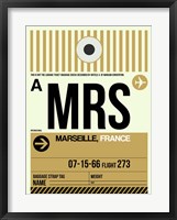 Framed MRS Marseille Luggage Tag I