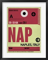 Framed APF Naples Luggage Tag II