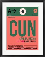 Framed CUN Cuncun Luggage Tag II