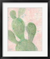 Cactus Panel I Framed Print