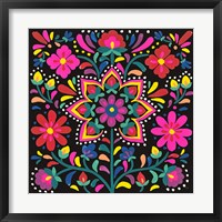 Framed Floral Fiesta III