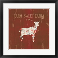 Framed Farm Patchwork XI