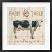 Framed 'Farm Patchwork V' border=