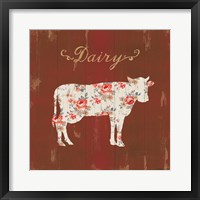 Farm Patchwork IX Framed Print