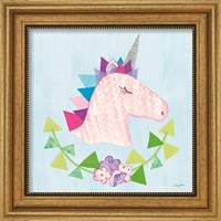 Framed 'Unicorn Power III' border=