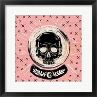 Mystical Halloween Pink III Framed Print