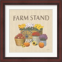 Framed 'Heartland Harvest Moments VI' border=