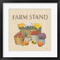 Framed 'Heartland Harvest Moments VI' border=