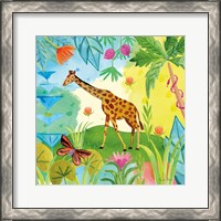 Framed 'Big Jungle IV' border=