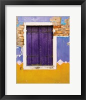 Framed Windows of Burano IV