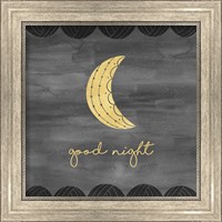 Framed 'Good Night Sleep Tight I' border=