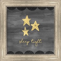 Framed 'Good Night Sleep Tight II' border=