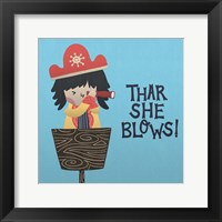 Ahoy Matey II Framed Print