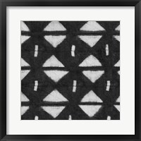 Framed Shibori Black III