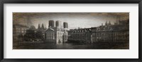 Framed Buildings at the Waterfront, Binnenhof, Netherlands