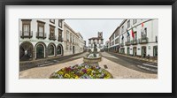 Framed Ponta Delgada City Hall, Sao Miguel, Azores, Portugal