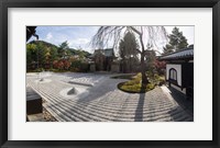 Framed Zen garden at Kodaiji Temple, Japan