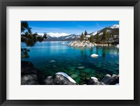 Framed Rocks in Lake Tahoe, California