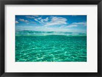 Framed Clouds over the Pacific Ocean, Bora Bora, French Polynesia