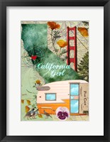 Framed California Girl