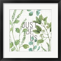 Mixed Greens LXV Framed Print