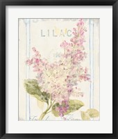 Floursack Florals V Framed Print