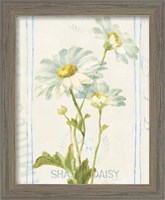 Framed 'Floursack Florals III' border=