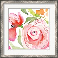 Framed 'Bloom to Remember IV' border=