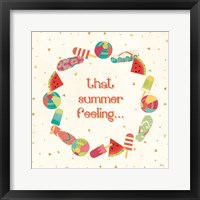 Fun in the Sun VI Framed Print