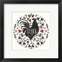 Framed 'Otomi Farm VIII' border=