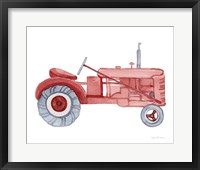 Framed Life on the Farm Tractor Element