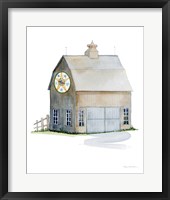 Life on the Farm Barn Element IV Framed Print