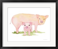 Life on the Farm Animal Element IV Framed Print