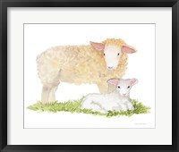 Life on the Farm Animal Element III Framed Print