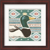 Framed 'Vintage Lake VIII' border=