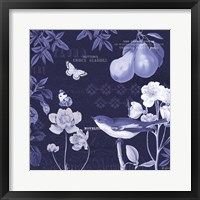 Botanical Blue VI Framed Print